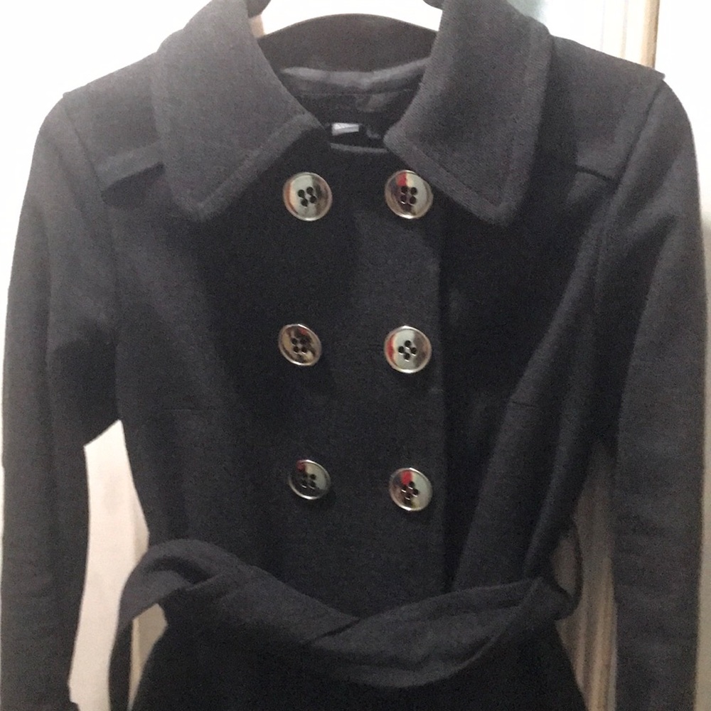 Zara Women's Trench Coat double breasted sz L
